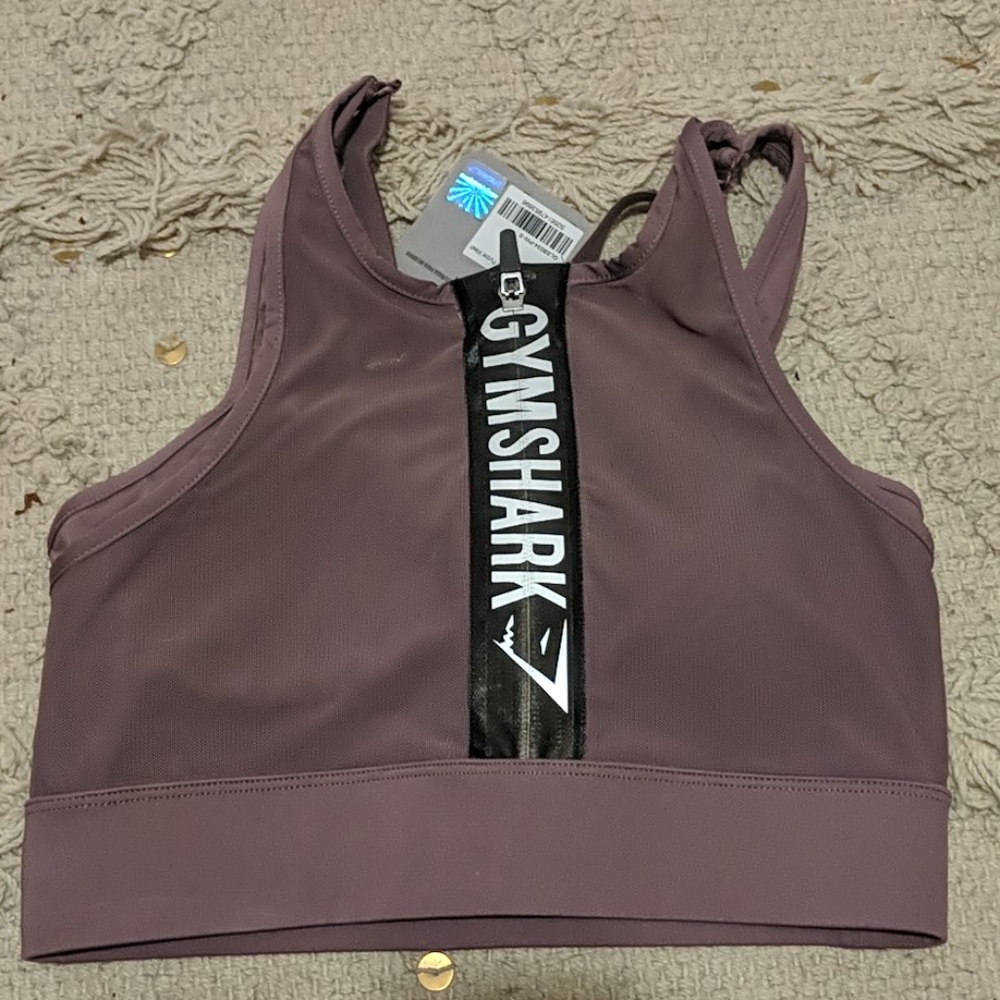 Gymshark elevate sports bra in purple wash